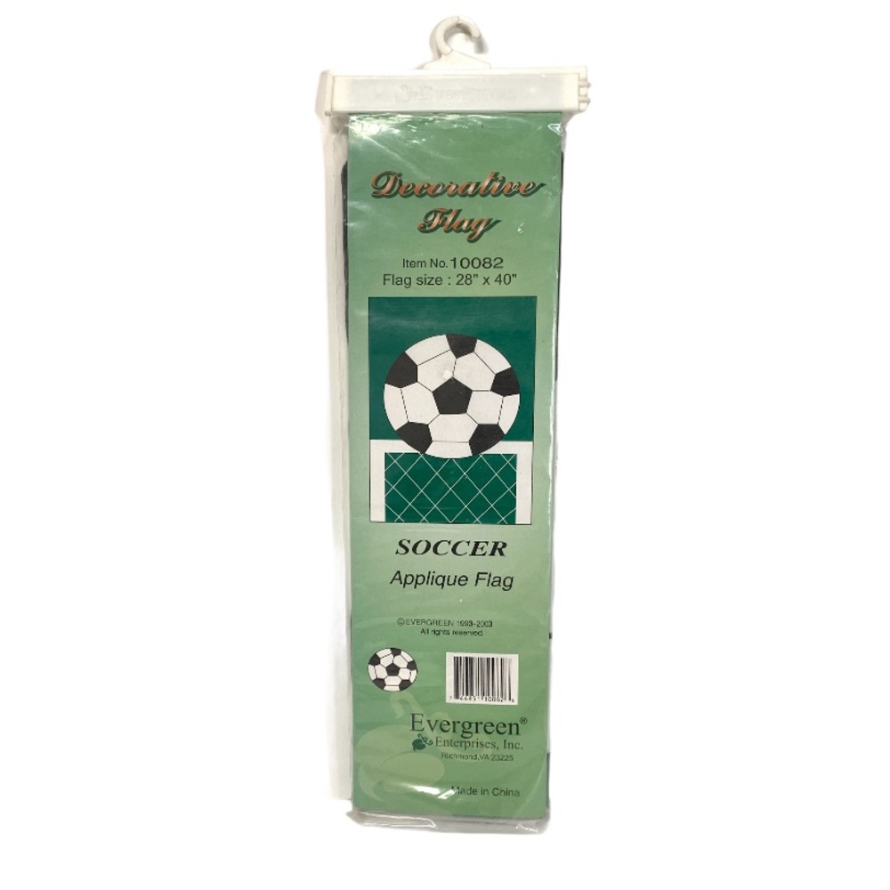New Soccer House Decorative Flag
